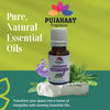 Pujahaat Lavender Essential Oil for Healthy Hair & Growth, Skin, Hair Fall Control and Relaxing Sleep| Lavandula Angustifolia | 100% Pure, Natural, Undiluted - Vegan & Cruelty free - 15 ml