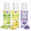 Lemon, Lavender, Lemon Grass Air Freshener Concentrate Set of 3 (50ml Each) Makes 1 Liter Each | Long Lasting Room Freshener Liquid | Fragrance Combo for Home, Office, Car | Alcohol-Free Premium Fragrance by Pujahaat