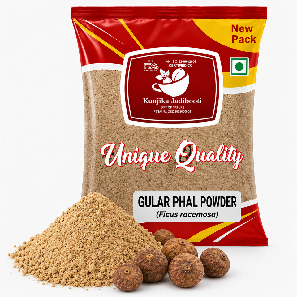 Kunjika Jadibooti Gular Phal Powder- Goolar fal - ficus glomerata Powder - 100 gm