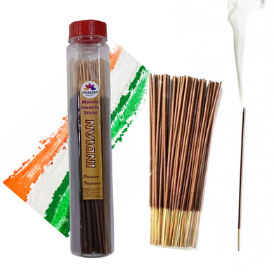 Pujahaat Premium Scented Incense Stick Masala Agarbatti | No Charcoal Incense Sticks, 100% Herbal Fragrance Agarbatti, 0% Sulphates - Indian Fragrance