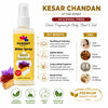 Kesar Chandan | Saffron Sandalwood Attar Spray by Pujahaat | 100 ml Non Alcoholic Spray | Religious Mist | Air Freshener, Room Mist, Fabric & Linen Spray | Perfect for Prayers Rooms, Living Room, sofas, curtains, car