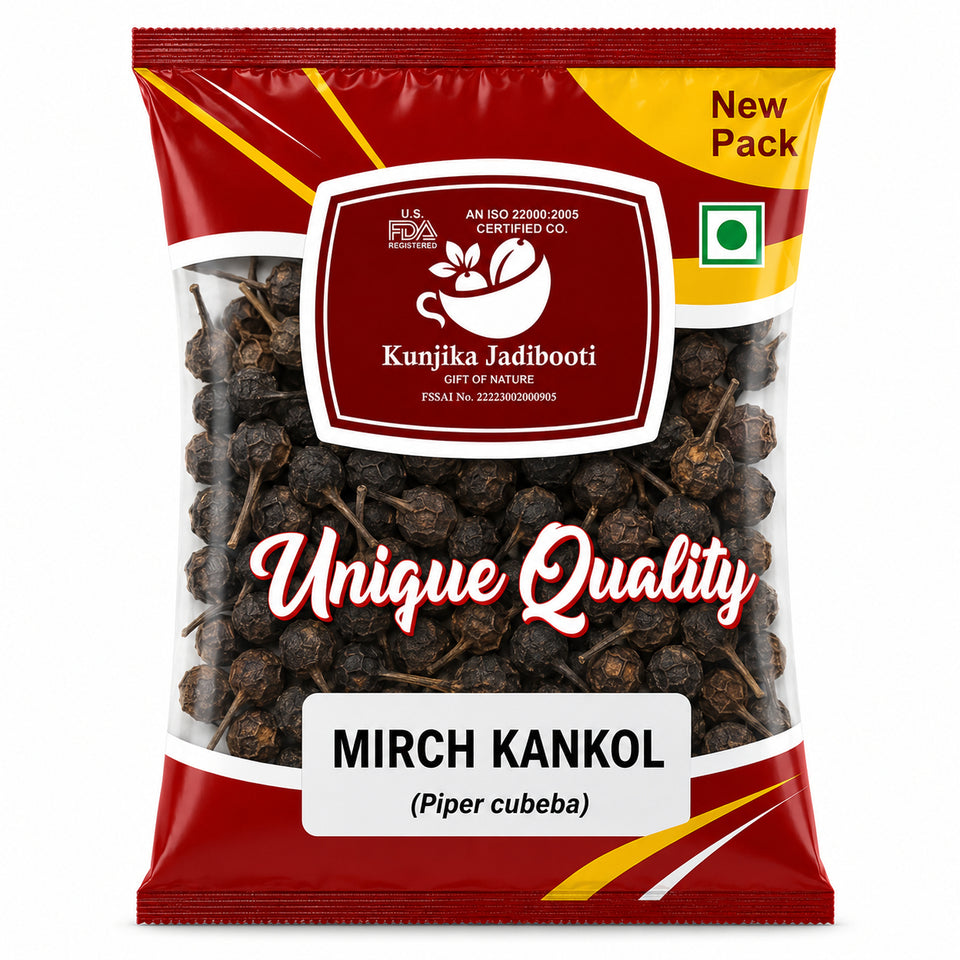 Kunjika Jadibooti Kankol Mirch |Mirch Kankol - 100 gm