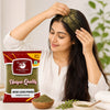 Kunjika Jadibooti Indigo Leaves Powder | For Natural Hair Colour, Smooth & Shiny Hair | Fresh Dry Raw Herbs, Ayurvedic Jadibooti Powder - 100 gm