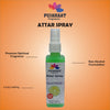 Pujahaat Raatrani Attar Spray | 100ml Night Queen Alcohol-Free Air Freshener | Room, Fabric & Car Mist