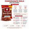 Kunjika Jadibooti Anar Chilka - Pomegranate Peel - Punica Granatum - Dadam Chilka - Maadulam - Anaar - Dadima - 100 gm