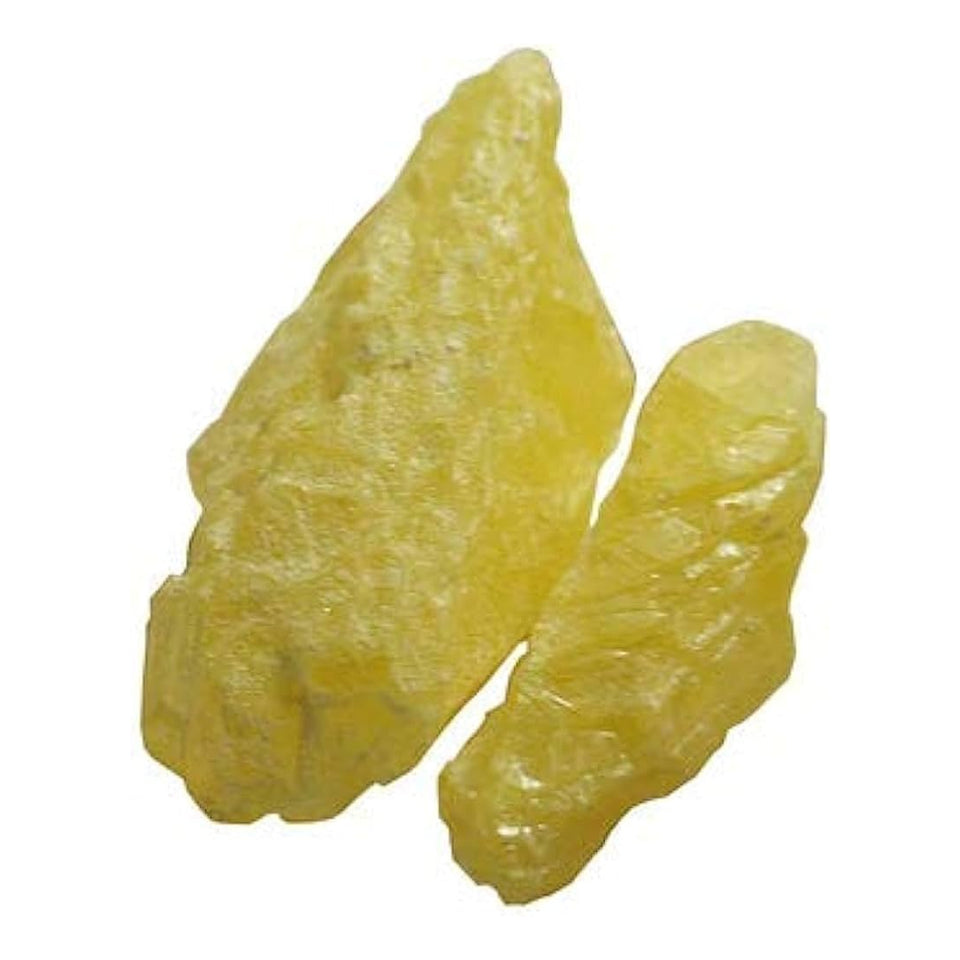 Kunjika Jadibooti Amlasar Gandhak - Amla Sar Gandhak - Sulphur - Gandakam - Yellow Sulphur - 100 gm