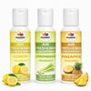 Lemon, Lemon Grass, Pineapple Air Freshener Concentrate Set of 3 (50ml Each) Makes 1 Liter Each | Long Lasting Room Freshener Liquid | Fragrance Combo for Home, Office, Car | Alcohol-Free Premium Fragrance by Pujahaat