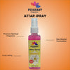 Pujahaat Nargis Attar Spray | 100 ml Non Alcoholic Spray | Religious Mist | Air Freshener, Room Mist, Fabric & Linen Spray | Perfect for Prayers Rooms, Living Room, sofas, curtains, car