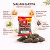 Kunjika Jadibooti Salab Gatta - Salam Gatta - Saalam Gutta - Saalab Gatta - Orchid Root - 100 gm