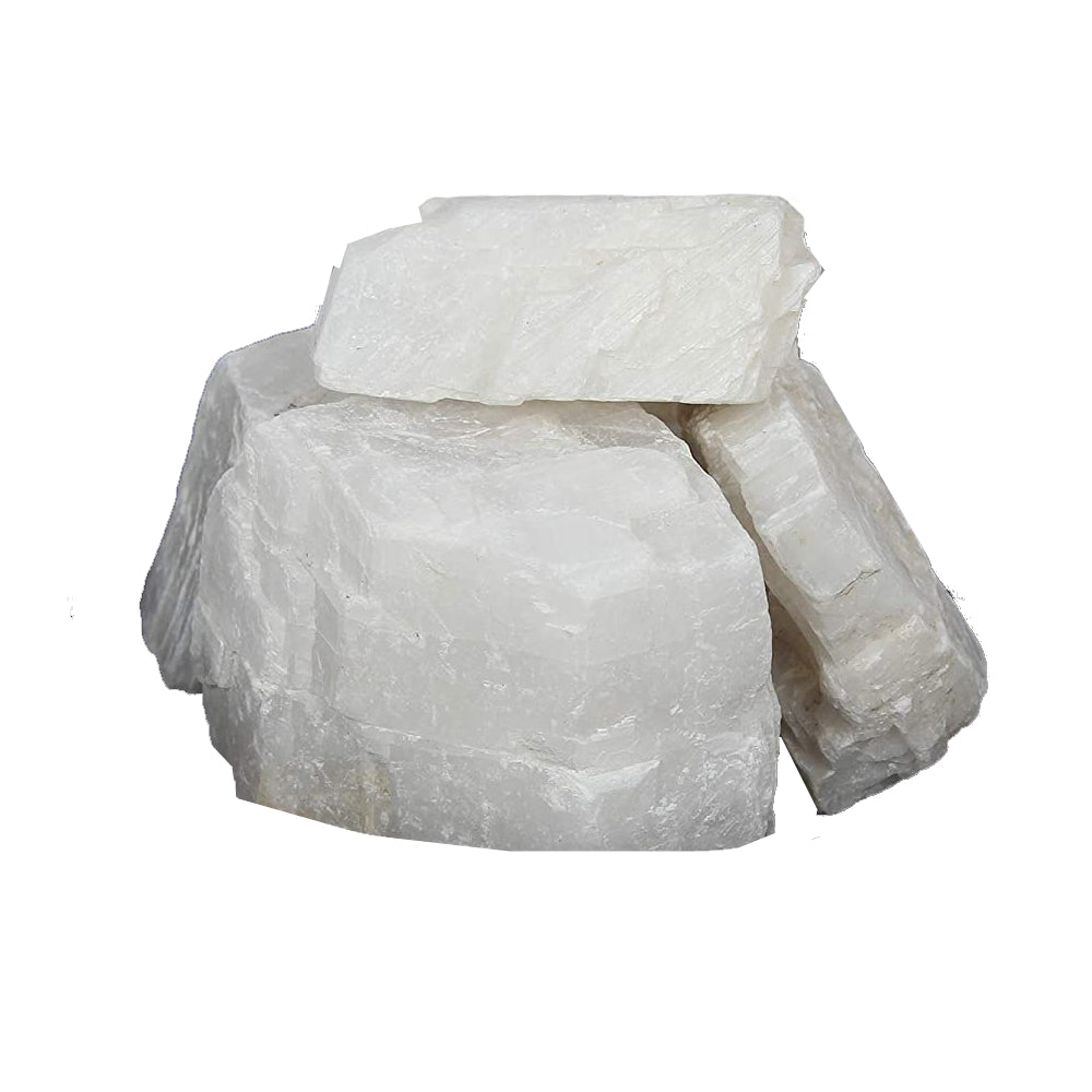 Kunjika Jadibooti Surma Safed - White Surma Stone - Surma White (For Pooja & Cooling Of Eyes) - 50 gm