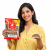 Kunjika Jadibooti Dried Tulsi Leaves | Holy Basil (Ocimum tenuiflorum) tulasi | Indian Basil - 100 gm