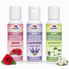 Rose, Lavender, Jasmine Air Freshener Concentrate Set of 3 (50ml Each) Makes 1 Liter Each | Long Lasting Room Freshener Liquid | Fragrance Combo for Home, Office, Car | Alcohol-Free Premium Fragrance by Pujahaat