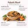 Kunjika Jadibooti Dry Tesu Ke Phool - Palash Ke Phool - Dhak Ke Phool - Bute a Monosperma - Tesu phool - Phool Tesu - Dhak Phool - 100 gm