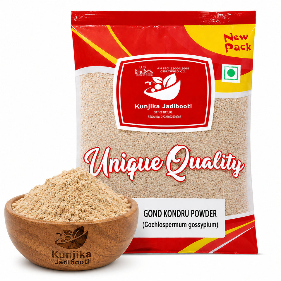 Kunjika Jadibooti Gond Kondru Powder - Shallaki Gum - Boswellia Serrata Gum Powder - 100 gm