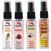 Pujahaat Mogra, Rose, Raatrani, Shyam Darbar Set of 4 Perfume Attar Spray 8ml | itra/ittar Perfume | For Pooja/Personal Use