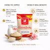 Kunjika Jadibooti Pure White Chandan Powder | White Sandalwood | Safed Chandan for Skin Whitening, Pooja | Chandan Powder For Face Pack | For Facial Uses - 100 gm