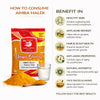 Kunjika Jadibooti Kasturi Haldi Powder For Face Beauty | Amba Haldi Powder | Natural & Pure Amba Haldi Powder || for Skin Whitening | Wild Turmeric Powder - 100 gm