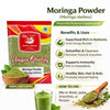 Kunjika Jadibooti Moringa Leaves Powder Edible Grade, Murungai Leaf powder, Munagaku, Muringayila, Moringo, Morigana, Muringa - 100 gm