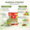 Kunjika Jadibooti Moringa Leaves Powder Edible Grade, Murungai Leaf powder, Munagaku, Muringayila, Moringo, Morigana, Muringa - 100 gm
