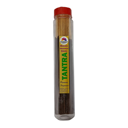 Pujahaat Premium Scented Incense Stick Masala Agarbatti | No Charcoal Incense Sticks, 100% Herbal Fragrance Agarbatti, 0% Sulphates - Tantra Fragrance