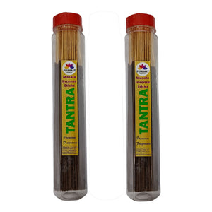 Pujahaat Premium Scented Incense Stick Masala Agarbatti | No Charcoal Incense Sticks, 100% Herbal Fragrance Agarbatti, 0% Sulphates - Tantra Fragrance
