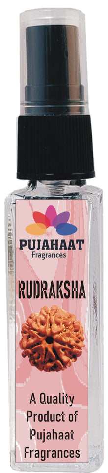 Pujahaat Evil Eye, Kevda, Rudraksha, Khus Set of 4 Perfume Attar Spray 8ml | itra/ittar Perfume | For Pooja/Personal Use