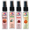 Pujahaat Mogra, Rose, Rudraksha, Marigold Set of 4 Perfume Attar Spray 8ml | itra/ittar Perfume | For Pooja/Personal Use