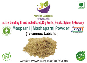 Kunjika Jadibooti Masparni Leaves Powder - Mashaparni leaves - Teramnus Labialis Powder - 100 gm