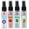 Pujahaat Evil Eye, Kevda, Rudraksha, Khus Set of 4 Perfume Attar Spray 8ml | itra/ittar Perfume | For Pooja/Personal Use