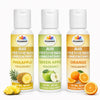 Pineapple, Greenapple, Orange Air Freshener Concentrate Set of 3 (50ml Each) Makes 1 Liter Each | Long Lasting Room Freshener Liquid | Fragrance Combo for Home, Office, Car | Alcohol-Free Premium Fragrance by Pujahaat