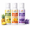 Pineapple, Lavender, Orange Air Freshener Concentrate Set of 3 (50ml Each) Makes 1 Liter Each | Long Lasting Room Freshener Liquid | Fragrance Combo for Home, Office, Car | Alcohol-Free Premium Fragrance by Pujahaat