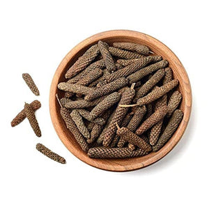 Kunjika Jadibooti Long Pepper - Pipal Badi - Pippali - Pipali - Peepali - Piper Longum (100 GM)