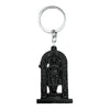 Lord Shri Ram Statue as of Ayodhya Ram Mandir  Keychain Metal | Black metal Double Sided