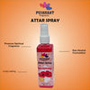 Pujahaat Premium Attar Spray | 100 ml Non Alcoholic Spray | Religious Mist | Air Freshener, Room Mist, Fabric & Linen Spray | Perfect for Prayers Rooms, Living Room, sofas, curtains, car - Gudhal Phool
