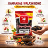 Kunjika Jadibooti Kamarkas Gond | Gond chunia | Palash Gond | Salvia plebeian | Butea monosperma | Kamarkas Gondh (100 GM)
