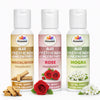 Sandalwood, Rose, Mogra Air Freshener Concentrate Set of 3 (50ml Each) Makes 1 Liter Each | Long Lasting Room Freshener Liquid | Fragrance Combo for Home, Office, Car | Alcohol-Free Premium Fragrance by Pujahaat
