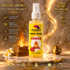 Pujahaat Premium Attar Spray | 100 ml Non Alcoholic Spray | Religious Mist | Air Freshener, Room Mist, Fabric & Linen Spray | Perfect for Prayers Rooms, Living Room - Hawan Samagri