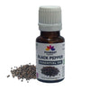 Pujahaat Black Pepper Essential Oil, 100% Pure & Undiluted Therapeutic Grade Oil for Radical Skin & Hair Growth, Piper Nigrum Oil For Aromatherapy & Massage - Vegan & Cruelty free - 15 ml