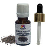 Pujahaat Black Pepper Essential Oil, 100% Pure & Undiluted Therapeutic Grade Oil for Radical Skin & Hair Growth, Piper Nigrum Oil For Aromatherapy & Massage - Vegan & Cruelty free - 15 ml