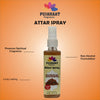 Pujahaat Premium Attar Spray | 100 ml Non Alcoholic Spray | Religious Mist | Air Freshener, Room Mist, Fabric & Linen Spray | Perfect for Prayers Rooms, Living Room, sofas, curtains, car - Guggal Fragrance