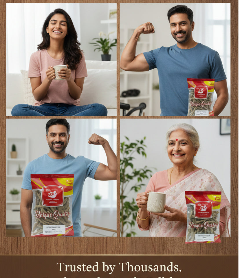 Kunjika Jadibooti Ashwagandha roots | Ashwagandha | Asgandh | Withania Somnifera | Indian Ginseng 100 Gram