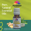 Pujahaat Ginger Root Essential Oil (Zingiber Officinale) 100% Pure & Natural Undiluted Essential Oil Organic Oil For Dry Scalp And Rough skin / Massage Oil Aromatherpy - Vegan & Cruelty free - 15 ml