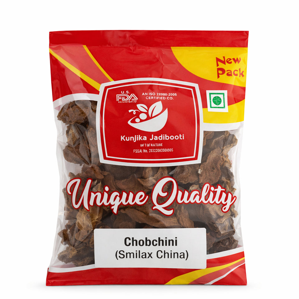Kunjika Jadibooti Chobchini-Chopchini-Raw Herb-Smilax Glabra 100 gm