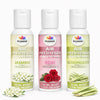 Jasmine, Rose, Lemongrass Air Freshener Concentrate Set of 3 (50ml Each) Makes 1 Liter Each | Long Lasting Room Freshener Liquid | Fragrance Combo for Home, Office, Car | Alcohol-Free Premium Fragrance by Pujahaat