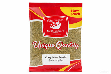 Kunjika Jadibooti Curry leaves Powder | Karuveppilai Powder | Kadi Patta Powder | Karibevu Powder for Hair & Eating (100 GM)