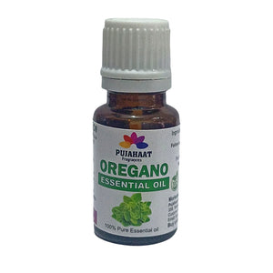 Pujahaat Oregano Essential Oil (Origanum vulgare) Pure | Non-Sticky | Non-greasy | Lightweight | Men & Women | All Skin Types | Steam Distilled Therapeutic-Grade - 15 ml