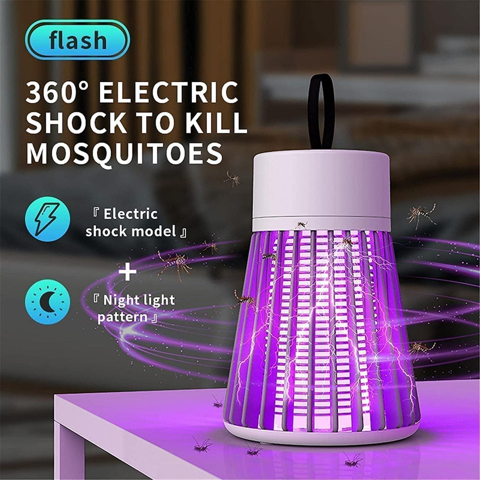 Safe & Effective Mosquito Trap Lamp (USB Powered)