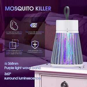 Attract & Trap: Eco-Friendly Mosquito Eliminator (USB Powered)