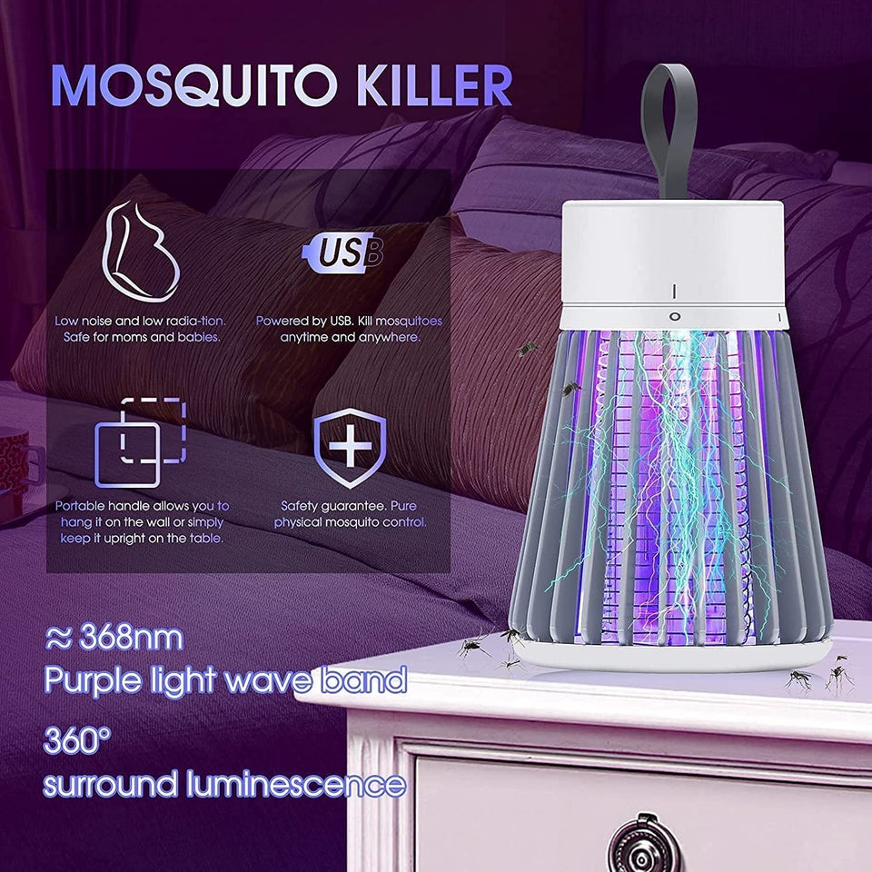 ZapZero: Silent, Eco-Friendly Mosquito Killer with Night Light