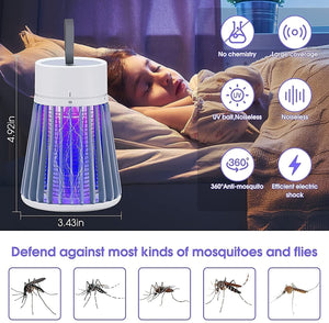 Attract & Trap: Eco-Friendly Mosquito Eliminator (USB Powered)